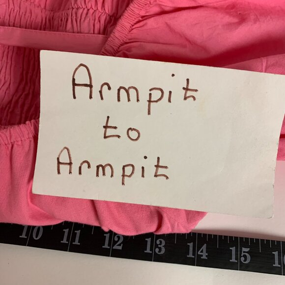 Coquette Romantic Cottagecore Boho Feminine Romantic Puff Sleeves Mini Smocked - Picture 8 of 10